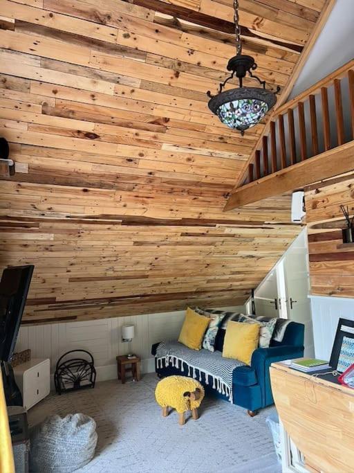 The Shed . A Cosy, Peaceful, 96% Recycled, Chalet. Swansea Eksteriør bilde