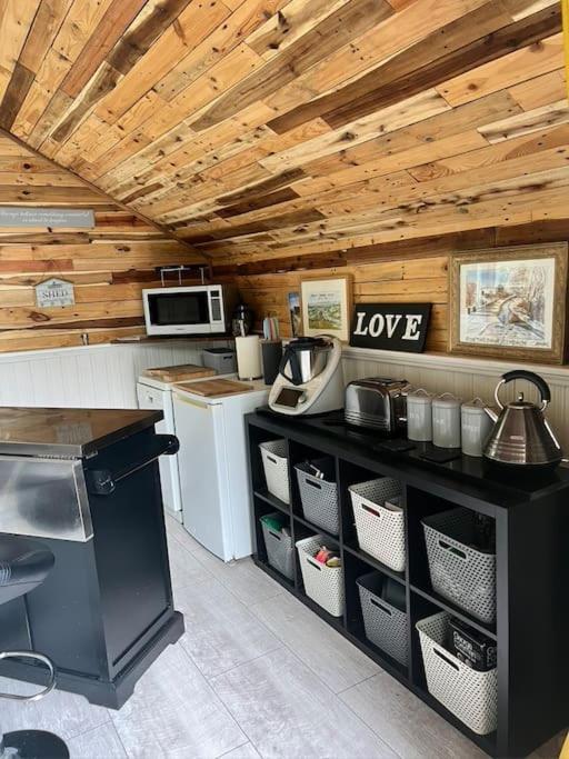 The Shed . A Cosy, Peaceful, 96% Recycled, Chalet. Swansea Eksteriør bilde